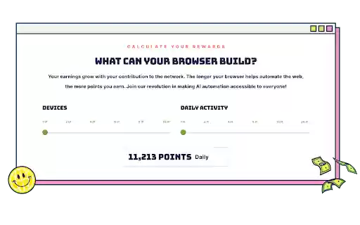 Browser Cash  from Chrome web store to be run with OffiDocs Chromium online
