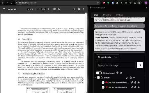 Browser Copilot: Unlimited Assistant with ChatGPT, Claude, and Groq!  from Chrome web store to be run with OffiDocs Chromium online