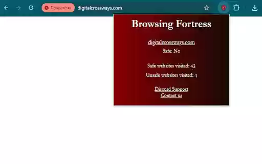 Browsing Fortress Online Protection  from Chrome web store to be run with OffiDocs Chromium online