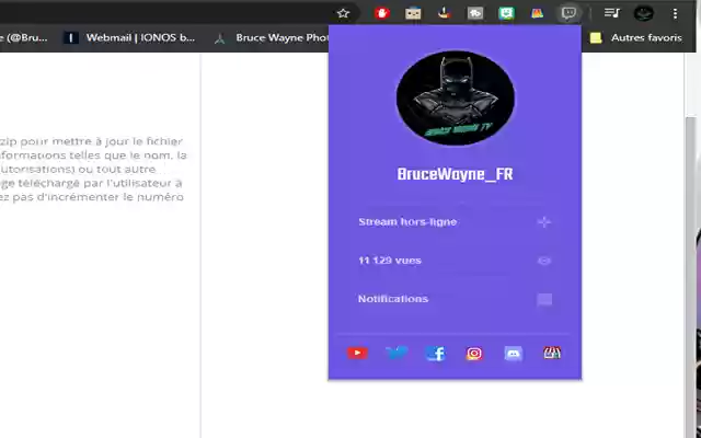 Bruce Wayne TV from Chrome web store to be run with OffiDocs Chromium online Bruce Wayne TV from Chrome web store to be run with OffiDocs Chromium online