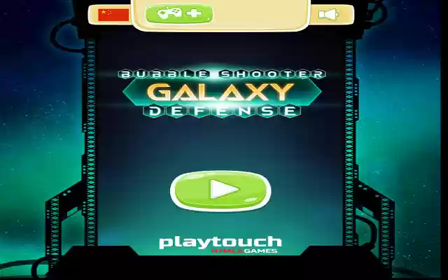 Bubble Shooter Galaxy Defense  from Chrome web store to be run with OffiDocs Chromium online