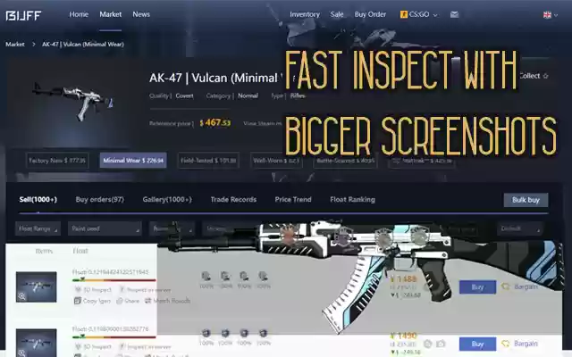 Buff Utility  from Chrome web store to be run with OffiDocs Chromium online