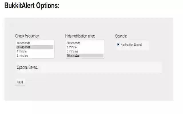 BukkitAlert from Chrome web store to be run with OffiDocs Chromium online BukkitAlert from Chrome web store to be run with OffiDocs Chromium online