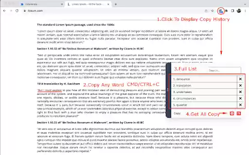 Bulk Copy  from Chrome web store to be run with OffiDocs Chromium online