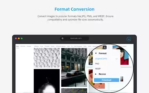 Bulk Image Downloader ImgHunt  from Chrome web store to be run with OffiDocs Chromium online