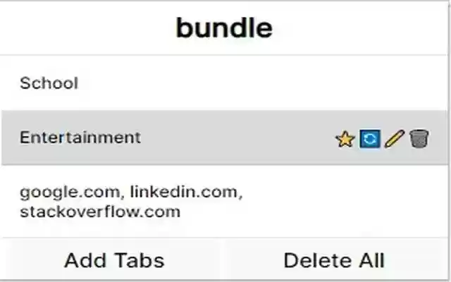 Bundle  from Chrome web store to be run with OffiDocs Chromium online