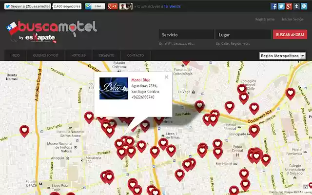 Buscamotel from Chrome web store to be run with OffiDocs Chromium online Buscamotel from Chrome web store to be run with OffiDocs Chromium online