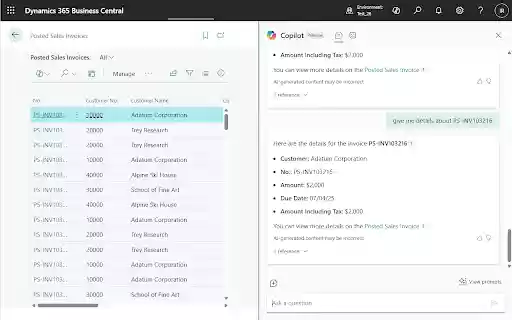 Business Central Pane Resizer for Copilot, Help, and Inspection.  from Chrome web store to be run with OffiDocs Chromium online