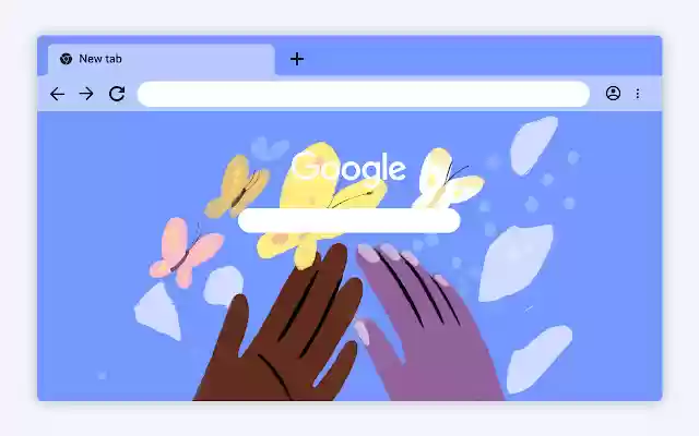 Butterflies  from Chrome web store to be run with OffiDocs Chromium online