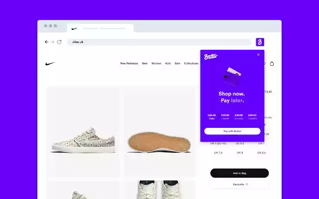 Butter | Pay later shopping from Chrome web store to be run with OffiDocs Chromium online Butter | Pay later shopping from Chrome web store to be run with OffiDocs Chromium online