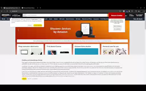 Bye Cookies  from Chrome web store to be run with OffiDocs Chromium online