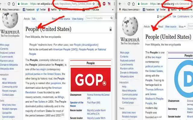 Byepartisan  from Chrome web store to be run with OffiDocs Chromium online