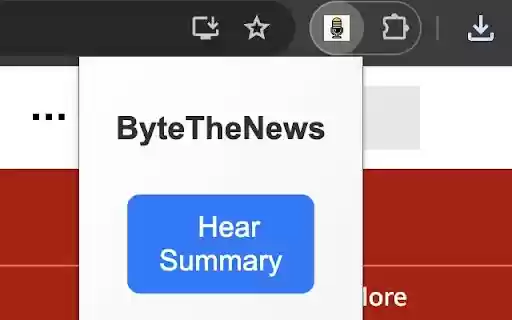 ByteTheNews  from Chrome web store to be run with OffiDocs Chromium online