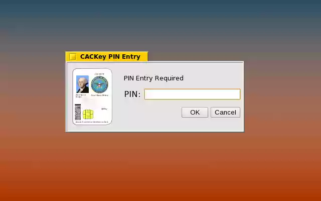 CACKey  from Chrome web store to be run with OffiDocs Chromium online