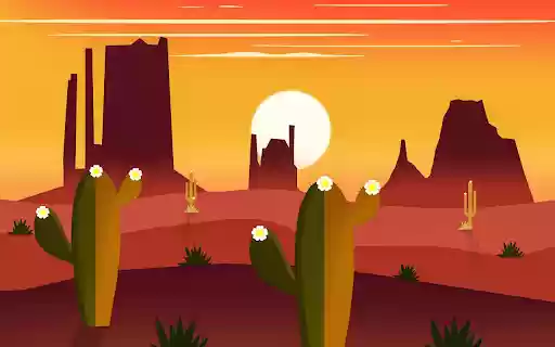 Cactus flower painting  from Chrome web store to be run with OffiDocs Chromium online