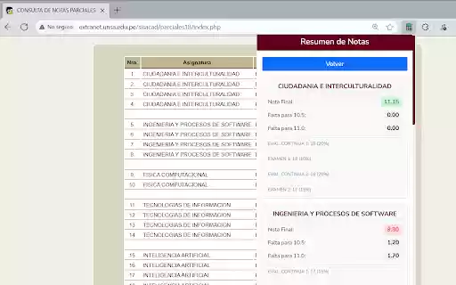 Calculadora de Notas UNSA from Chrome web store to be run with OffiDocs Chromium online Calculadora de Notas UNSA from Chrome web store to be run with OffiDocs Chromium online