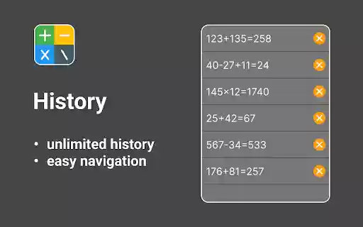 Calculator App  from Chrome web store to be run with OffiDocs Chromium online