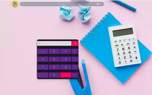 Calculator Extension  from Chrome web store to be run with OffiDocs Chromium online