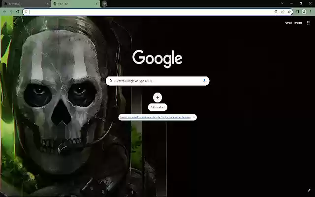 Call of Duty: Modern Warfare II Browser Theme  from Chrome web store to be run with OffiDocs Chromium online