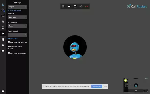 CallRocket Desktop Streamer from Chrome web store to be run with OffiDocs Chromium online CallRocket Desktop Streamer from Chrome web store to be run with OffiDocs Chromium online