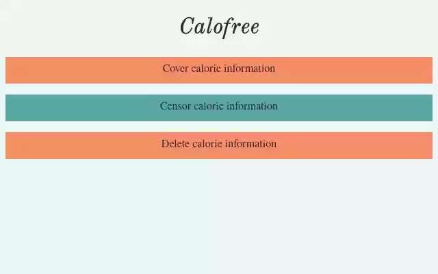 Calofree  from Chrome web store to be run with OffiDocs Chromium online