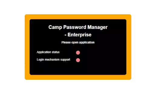 Camp Password Manager Enterprise from Chrome web store to be run with OffiDocs Chromium online Camp Password Manager Enterprise from Chrome web store to be run with OffiDocs Chromium online