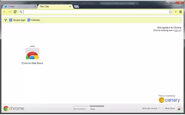 Canary Theme from Chrome web store to be run with OffiDocs Chromium online Canary Theme from Chrome web store to be run with OffiDocs Chromium online