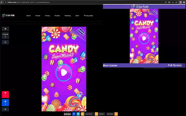 Candy Match 3 Puzzle Game from Chrome web store to be run with OffiDocs Chromium online Candy Match 3 Puzzle Game from Chrome web store to be run with OffiDocs Chromium online