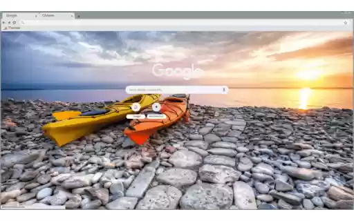 canoes on the beach  from Chrome web store to be run with OffiDocs Chromium online