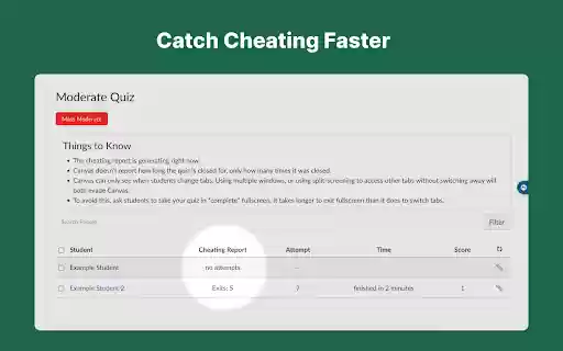 Canvas Mass Moderate  from Chrome web store to be run with OffiDocs Chromium online