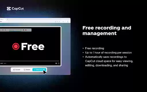 CapCut screen recorder  from Chrome web store to be run with OffiDocs Chromium online