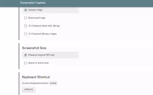 Capture Key Images  from Chrome web store to be run with OffiDocs Chromium online