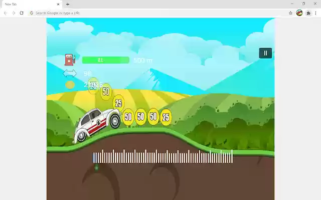 Jocul de curse Car Climb din magazinul web Chrome va fi rulat online cu OffiDocs Chromium
