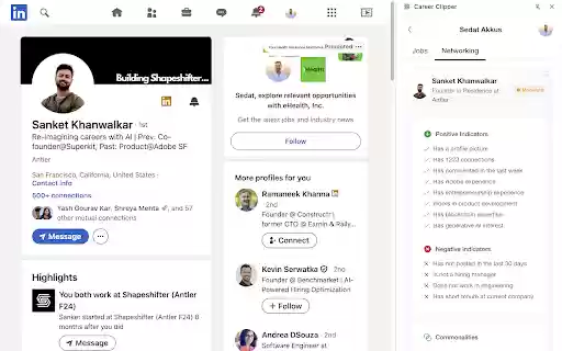 Career Clipper from Chrome web store to be run with OffiDocs Chromium online Career Clipper from Chrome web store to be run with OffiDocs Chromium online