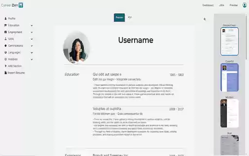 CareerZen Connector from Chrome web store to be run with OffiDocs Chromium online CareerZen Connector from Chrome web store to be run with OffiDocs Chromium online