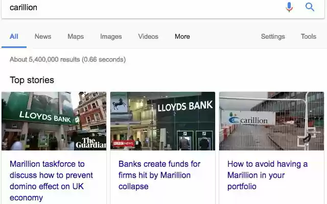 Carillion Marillion із веб-магазину Chrome працюватиме з OffiDocs Chromium онлайн