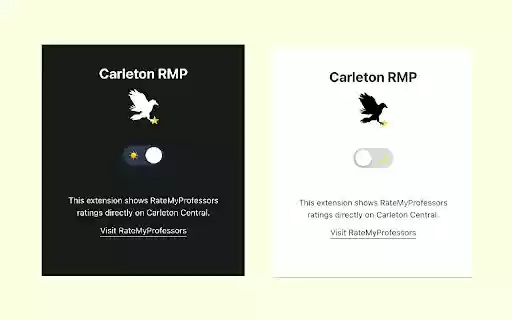 Carleton RMP  from Chrome web store to be run with OffiDocs Chromium online