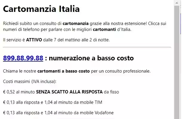 Cartomanzia del Sole  from Chrome web store to be run with OffiDocs Chromium online