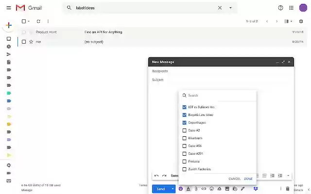 Case.one  from Chrome web store to be run with OffiDocs Chromium online