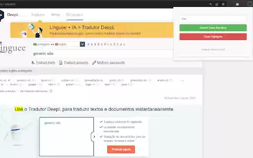 Case Sensitive Search  from Chrome web store to be run with OffiDocs Chromium online