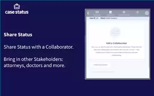 Case Status for Google Chrome  from Chrome web store to be run with OffiDocs Chromium online