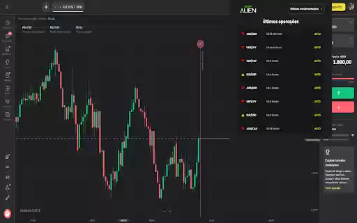 Cash Alien The Best Binary Bot  from Chrome web store to be run with OffiDocs Chromium online