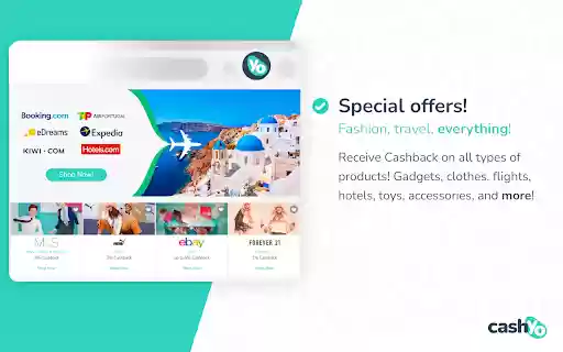 cashyo.com Cashback, Coupons and Rewards  from Chrome web store to be run with OffiDocs Chromium online