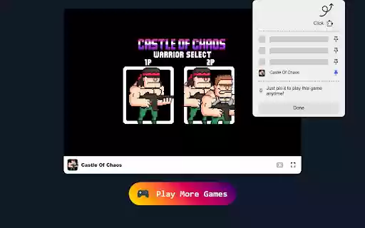 Castle of Chaos Game Defend the Fortress from Supernatural Forces!  from Chrome web store to be run with OffiDocs Chromium online