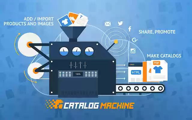 Catalog Machine Easy Online Catalog Maker din magazinul web Chrome pentru a fi rulat cu OffiDocs Chromium online
