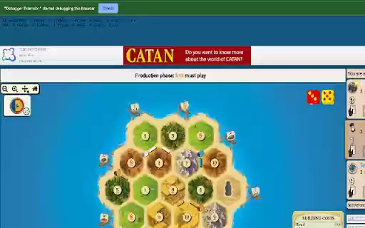 Catan Recorder  from Chrome web store to be run with OffiDocs Chromium online