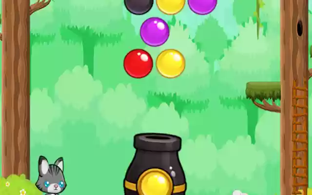 Cat Bubble Shooter  from Chrome web store to be run with OffiDocs Chromium online