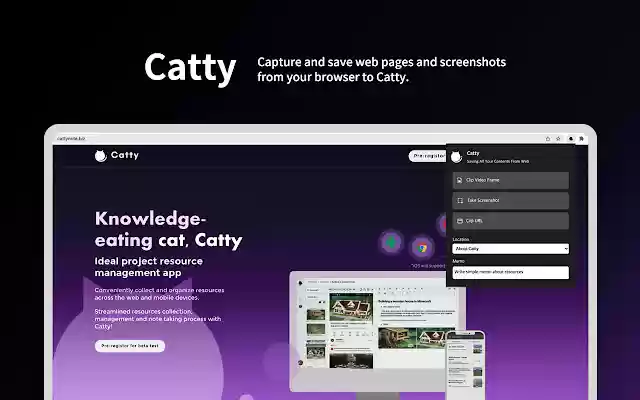 Catty Web Clipper from Chrome web store to be run with OffiDocs Chromium online Catty Web Clipper from Chrome web store to be run with OffiDocs Chromium online