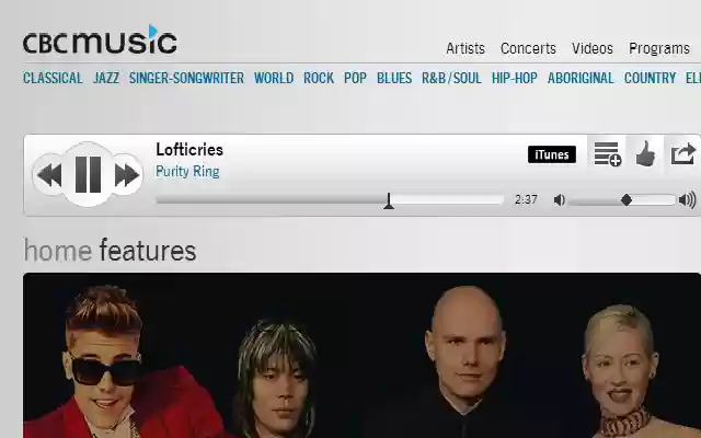 CBC Music Keyboard Shortcuts  from Chrome web store to be run with OffiDocs Chromium online