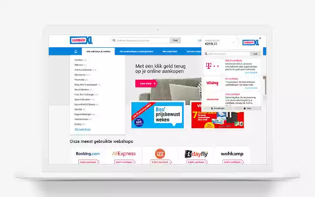 CBXL Cashback Reminder  from Chrome web store to be run with OffiDocs Chromium online